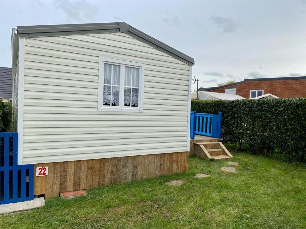Mobilhome Emplacement 21 Biville-sur-Mer Eksteriør bilde