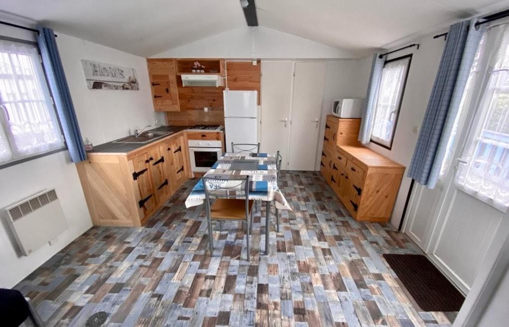 Mobilhome Emplacement 21 Biville-sur-Mer Eksteriør bilde