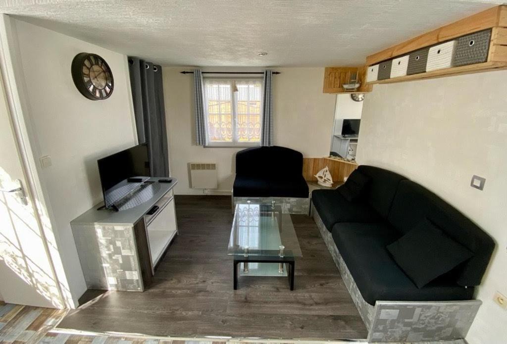 Mobilhome Emplacement 21 Biville-sur-Mer Eksteriør bilde